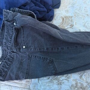 Dark Gray Denim Jeans